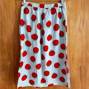 Rare Compañia Fantastica Tomato Skirt